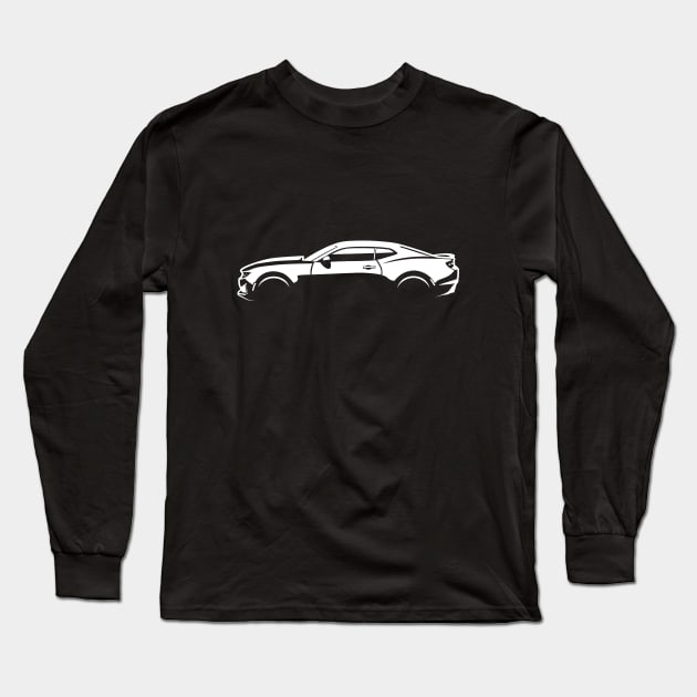 2019 camaro ss Long Sleeve T-Shirt by fourdsign